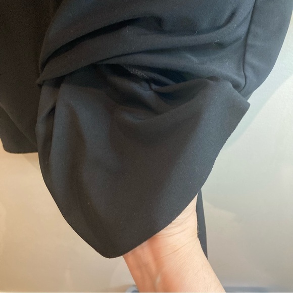 SYMPLI Sz 14 Asymmetric 3/4 Sleeves With Shoulder Cut Out Long Line Tunic - Picture 6 of 8